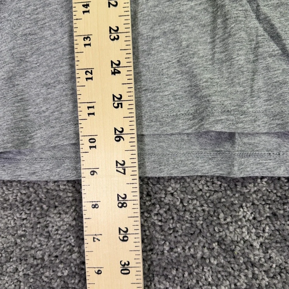 Banana Republic Shirt Mens Large Gray Long Sleeve 78 Logo Graphic Tee Casual